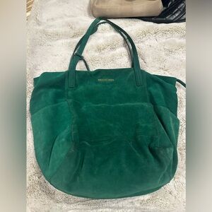 Michael Kors Suede Leather Tote